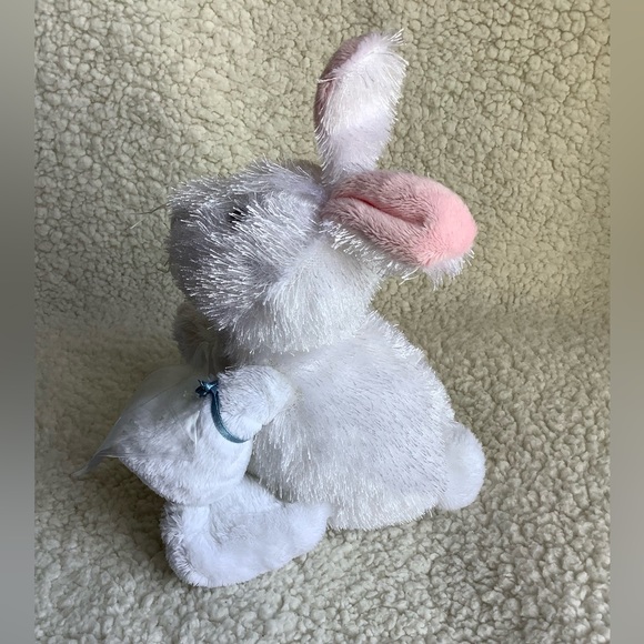 Ganz Webkinz HM078 White Bunny Rabbit Plush Stuffed Animal Toy No Code - Picture 3 of 5